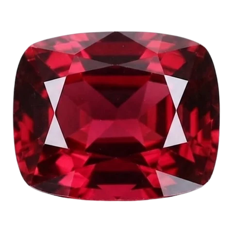 Photo of the ruby on the report