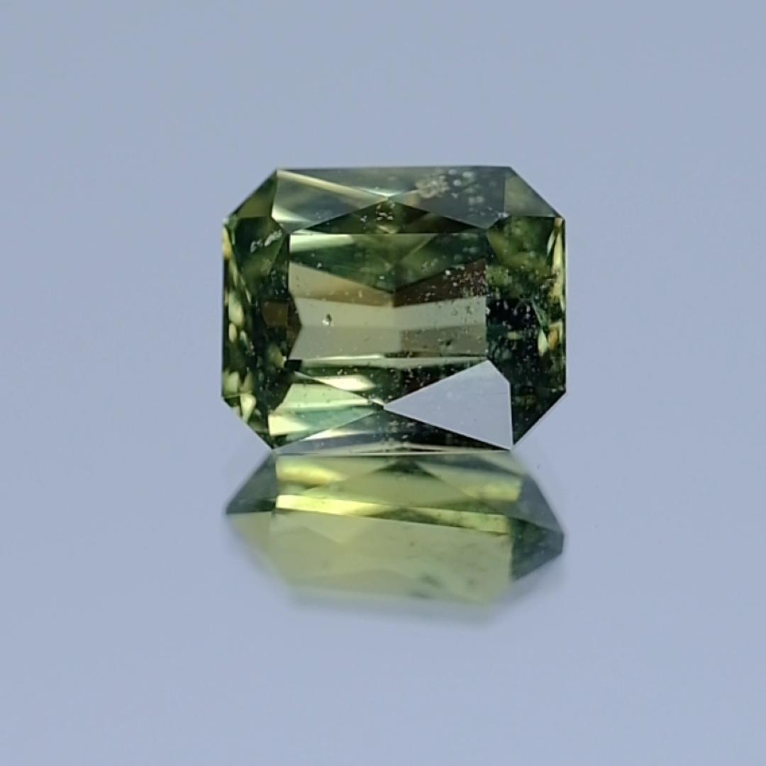 3.00 ct Unheated Bluish Green Sapphire