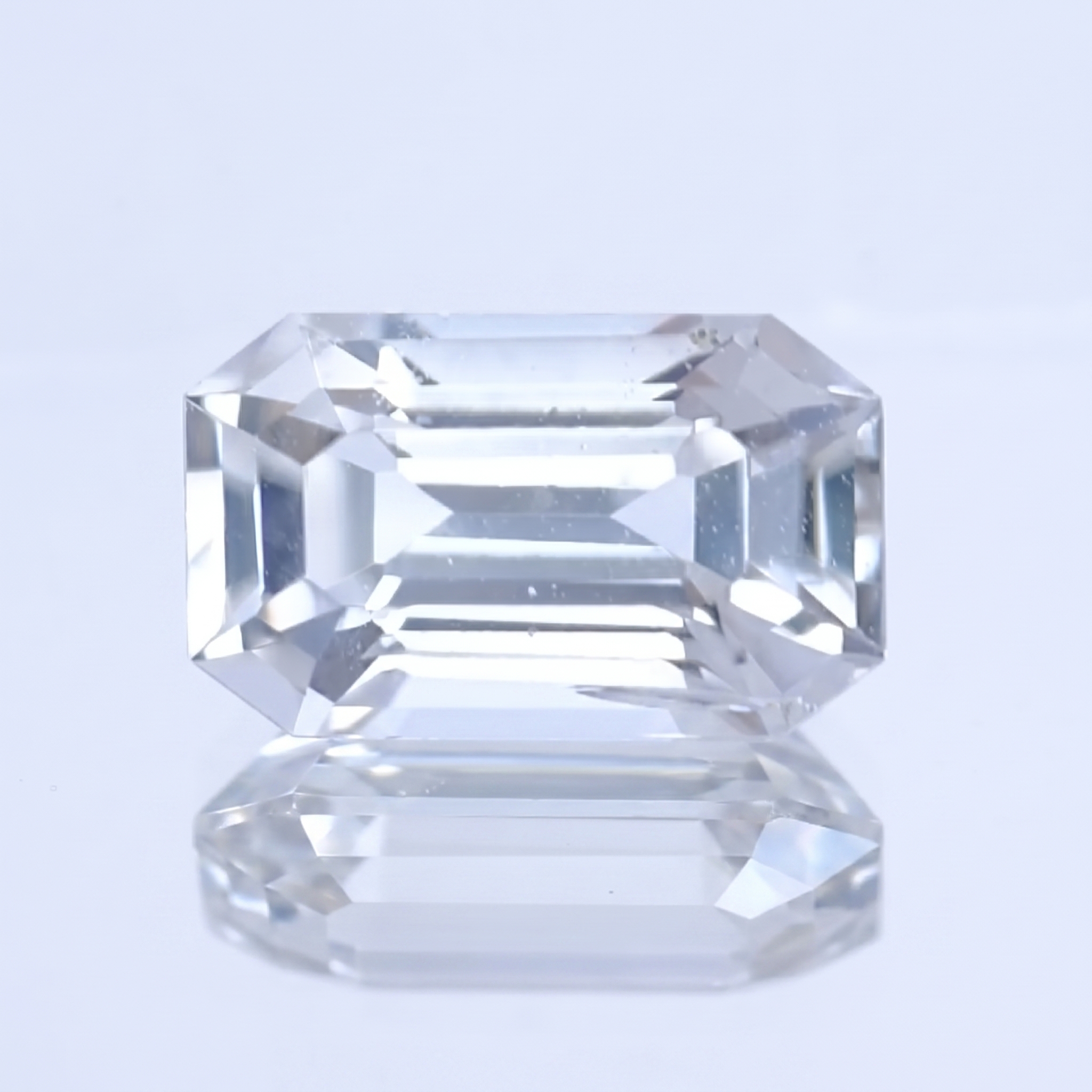 1.78 ct Unheated White Sapphire