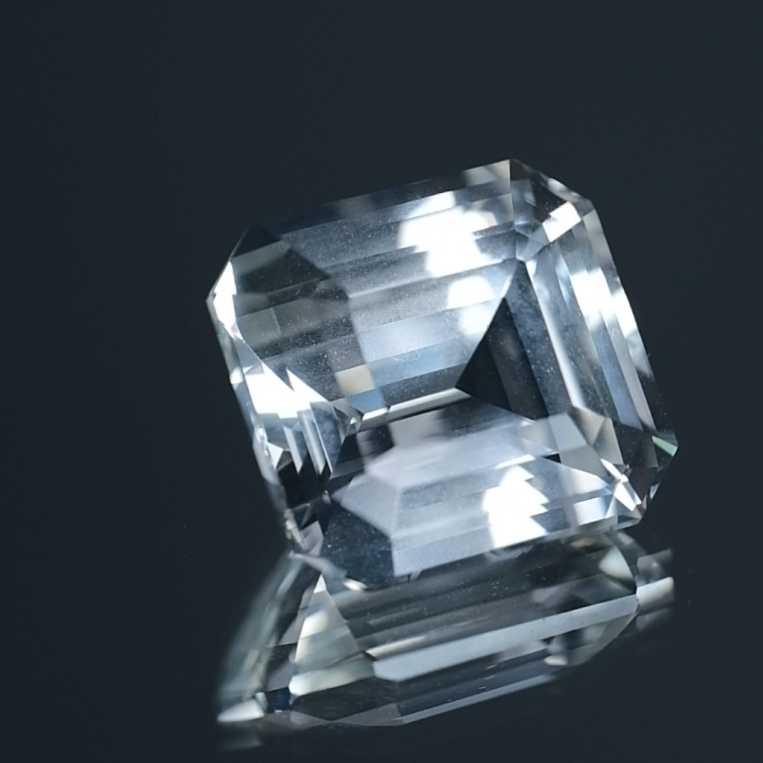 13.03 ct Sri Lankan Unheated White Sapphire