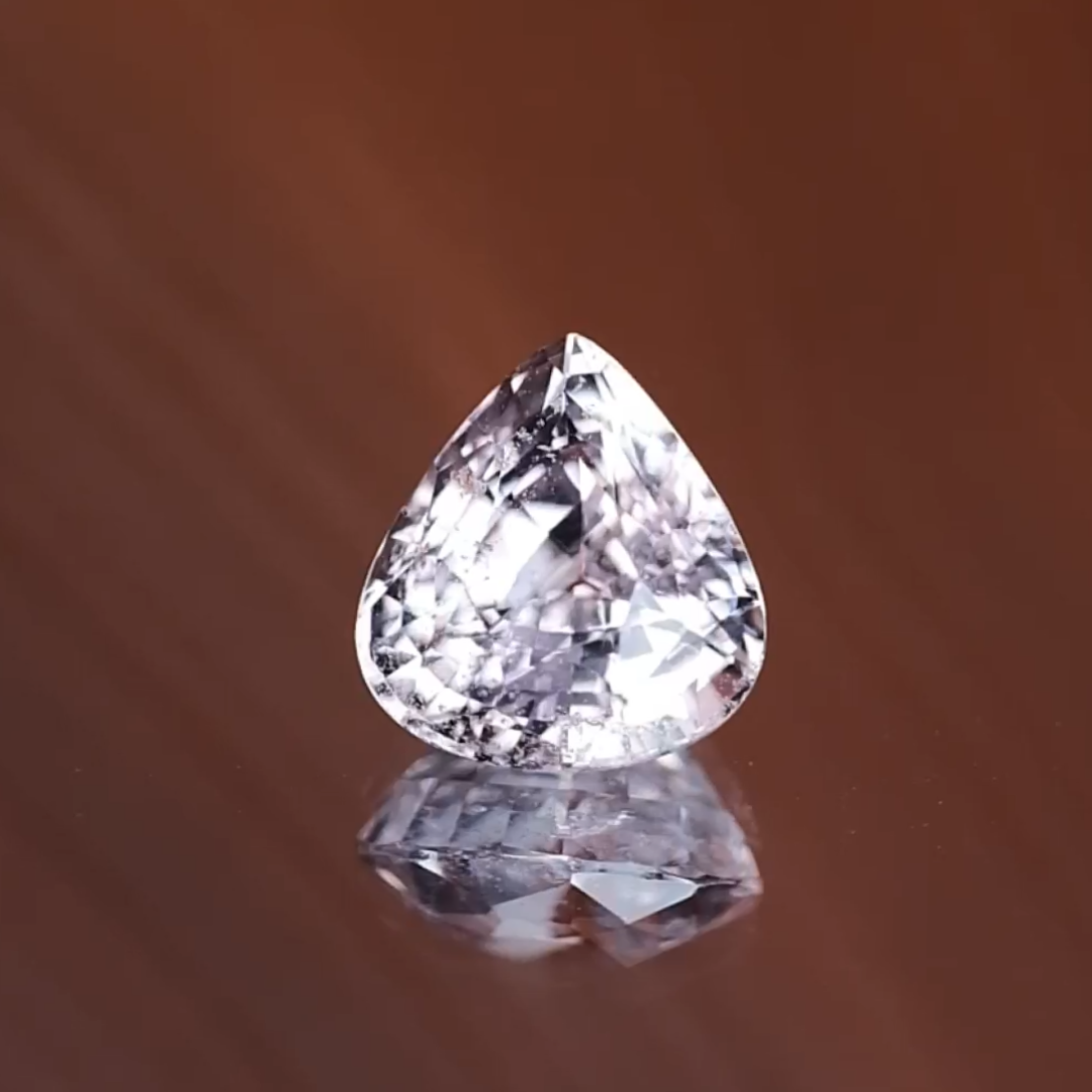 3.47 ct Unheated White Sapphire
