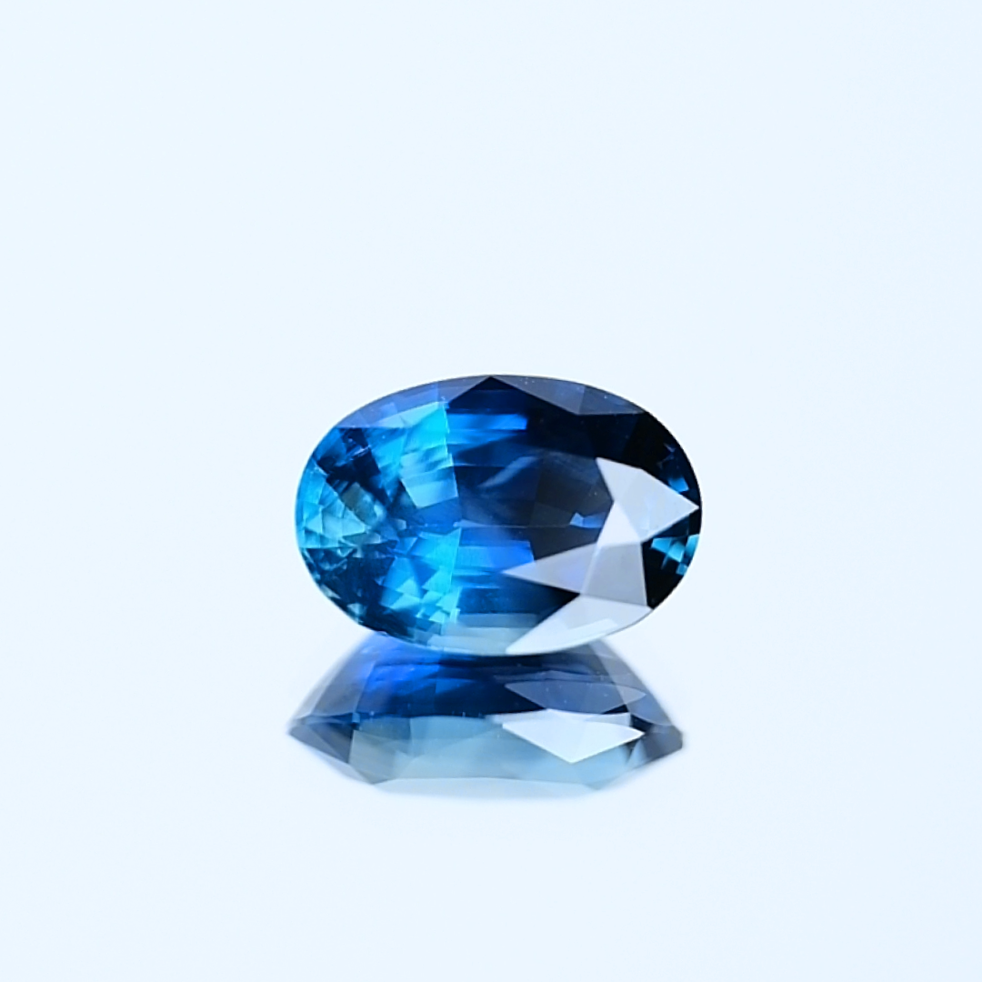 2.54 ct Nigerian Unheated Indigo Blue Sapphire