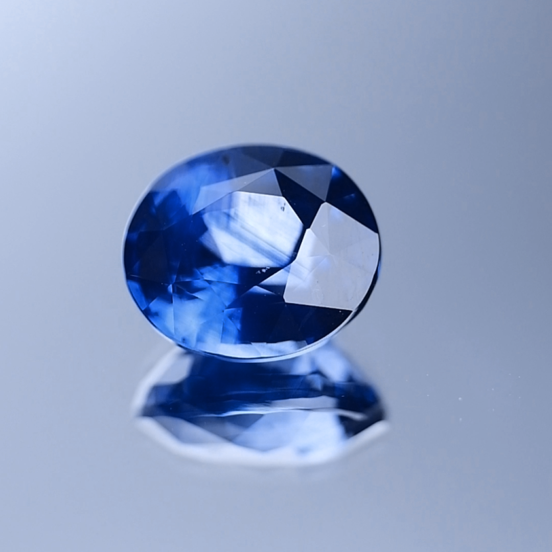 6.02 ct Sri Lankan Heated Cornflower Blue Sapphire